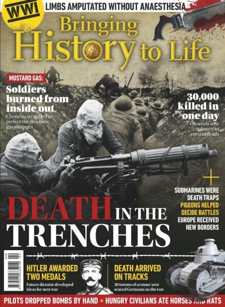 Bringing History to Life – Death in Trenches – October 2025 Cover