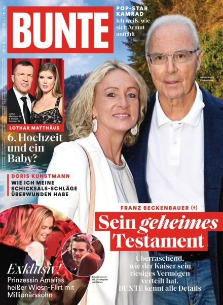 Bunte – 1 Oktober 2025 Cover