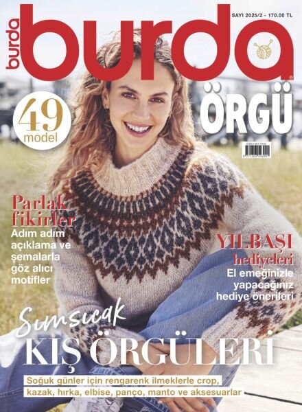 Burda Orgu – Ekim 2025 Cover