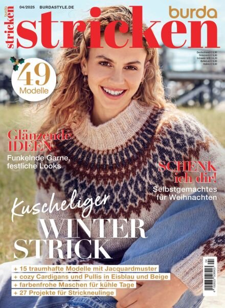 Burda Stricken – Nr 4 2025 Cover