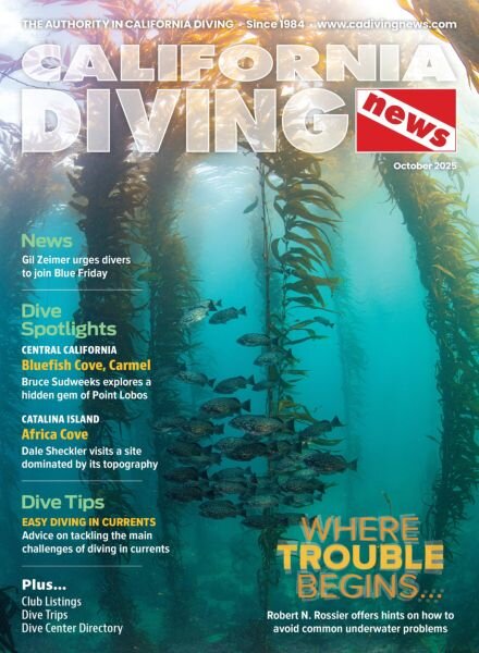California Diving News – October 2025 Cover