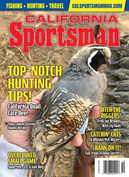California Sportsman – October 2025 Cover