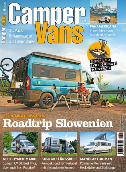 CamperVans – Oktober 2025 Cover