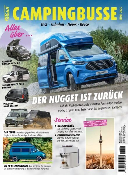 Campingbusse – Oktober 2025 Cover