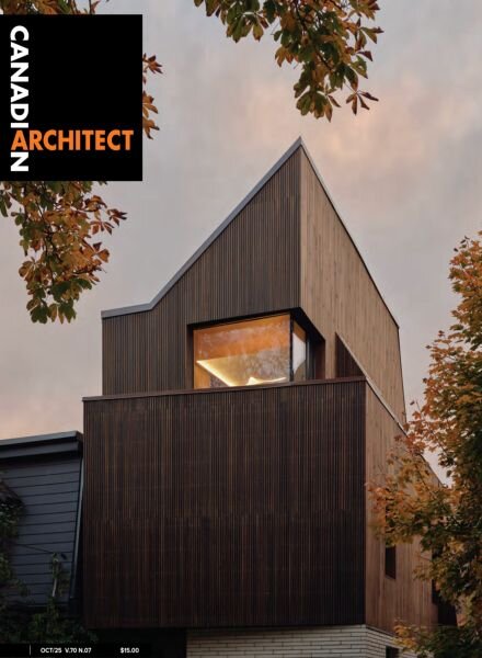 Canadian Architect – October 2025 Cover