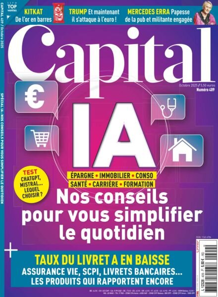 Capital France – Octobre 2025 Cover