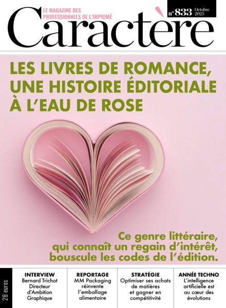 Caractere – Octobre 2025 Cover