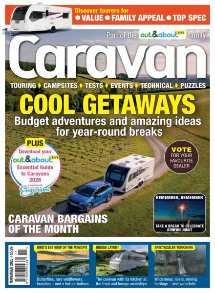 Caravan Magazine – November 2025 Cover