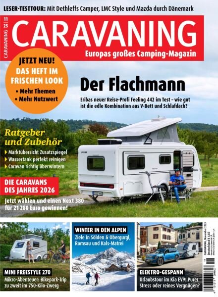 Caravaning – November 2025 Cover