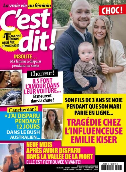 C’est Dit – Octobre-Novembre-Decembre 2025 Cover