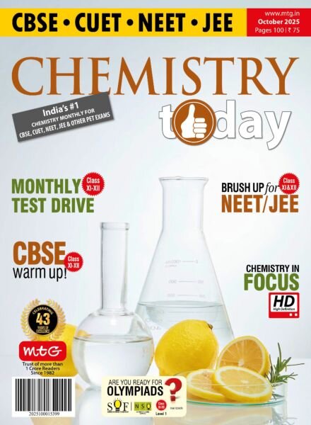 Chemistry Today – October 2025 Cover