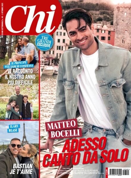 Chi – 1 Ottobre 2025 Cover