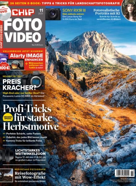 Chip Foto Video Germany – November 2025 Cover