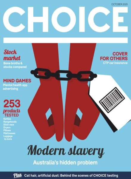 Choice Australia – October 2025 Cover