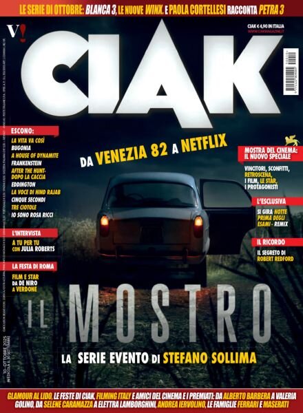 Ciak – Ottobre 2025 Cover