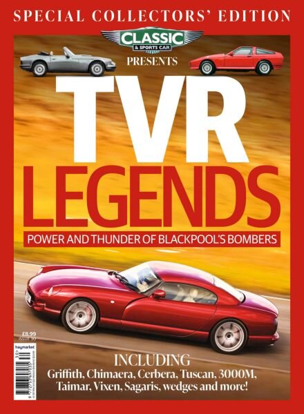Classic & Sports Car Presents – TVR Legends 2025 Cover