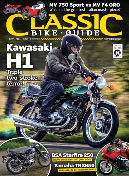 Classic Bike Guide – November 2025 Cover