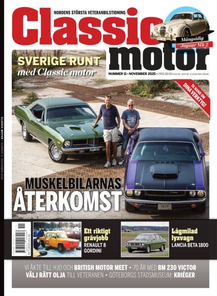Classic Motor – 8 Oktober 2025 Cover