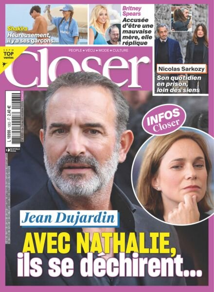Closer France – 24 Octobre 2025 Cover