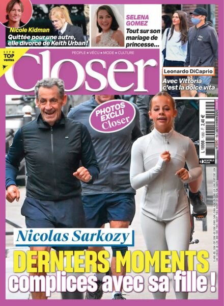 Closer France – 3 Octobre 2025 Cover