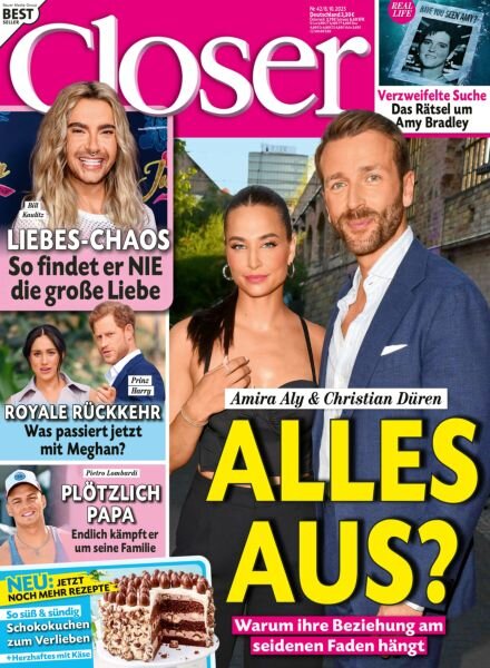 Closer Germany – 8 Oktober 2025 Cover