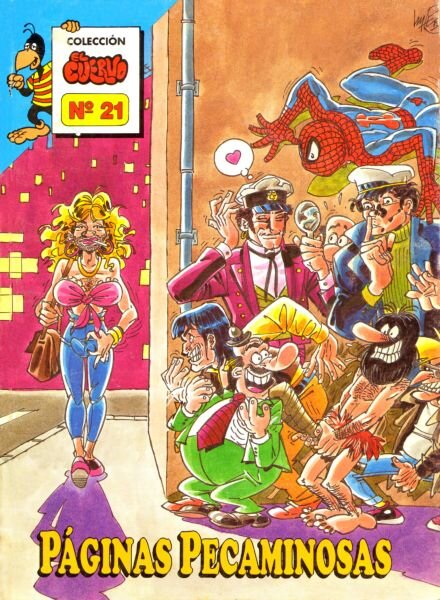 Coleccion El Cuervo – 21 Paginas pecaminosas Cover
