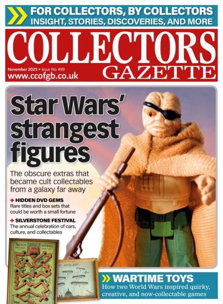 Collectors Gazette – November 2025 Cover