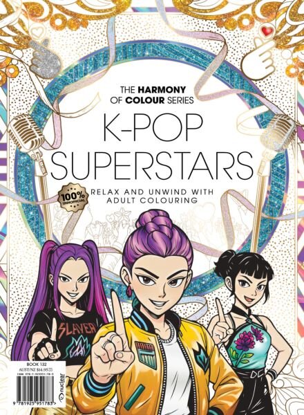 Colouring Book – K-Pop Superstars 2025 Cover