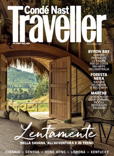 Conde Nast Traveller Italia – Autunno 2025 Cover