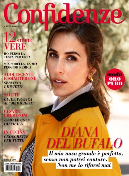 Confidenze – 21 Ottobre 2025 Cover