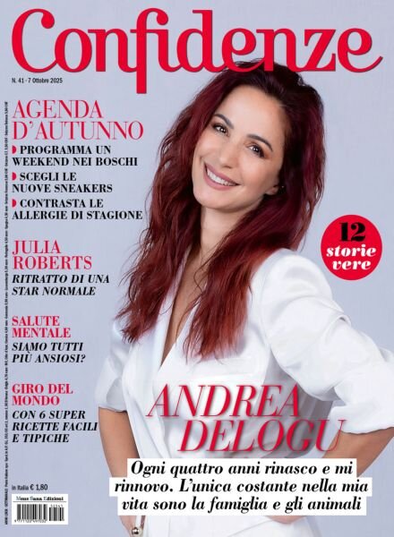 Confidenze – 7 Ottobre 2025 Cover