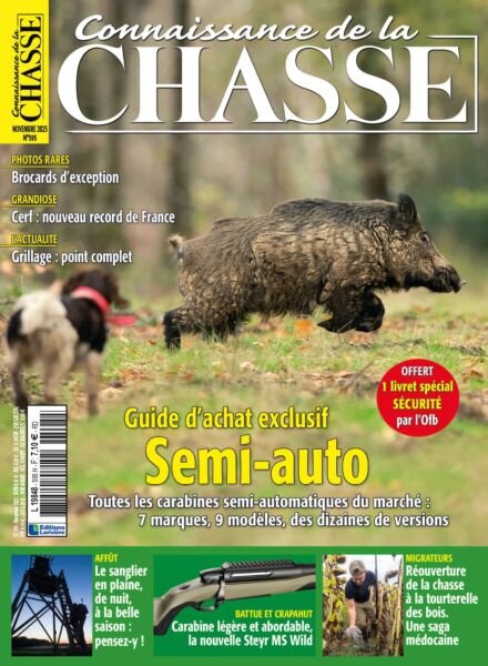 Connaissance de la Chasse – Novembre 2025 Cover