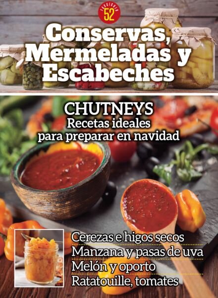 Conservas mermeladas y escabeches – Octubre 2025 Cover