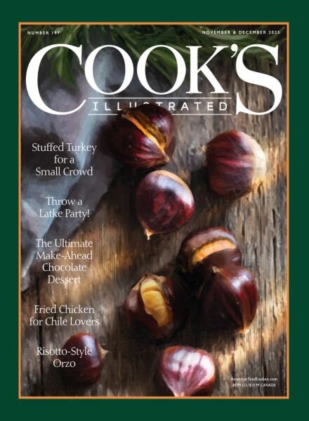 Cook’s Illustrated – November-December 2025 Cover