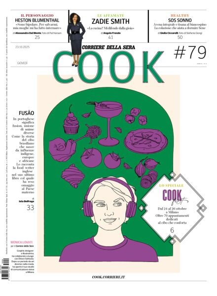 Corriere della Sera Cook – 23 Ottobre 2025 Cover