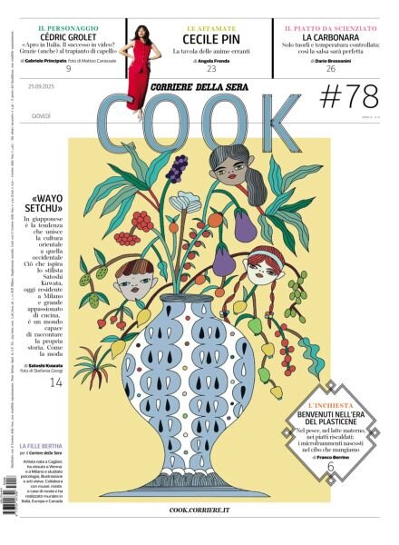 Corriere della Sera Cook – 25 Settembre 2025 Cover