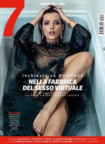 Corriere della Sera Sette – 3 Ottobre 2025 Cover