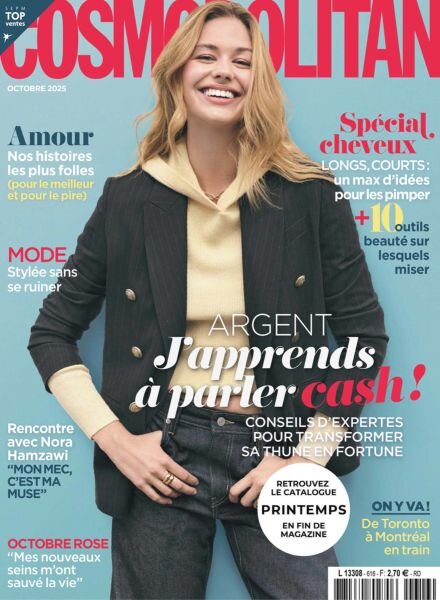 Cosmopolitan France – Octobre 2025 Cover