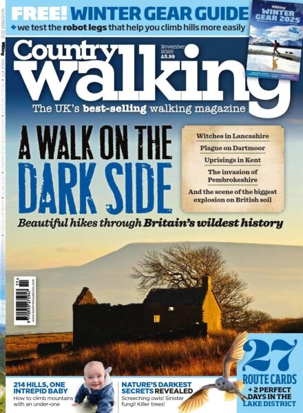 Country Walking – November 2025 Cover