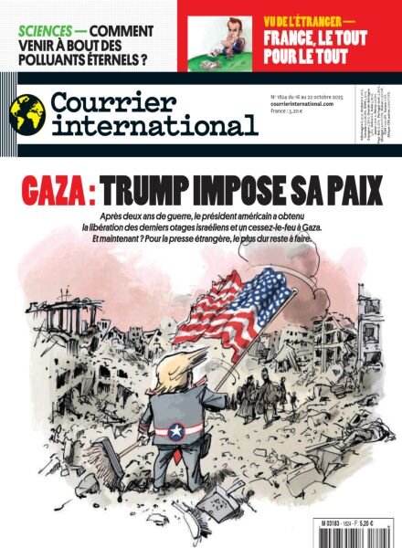 Courrier International – 16 Octobre 2025 Cover