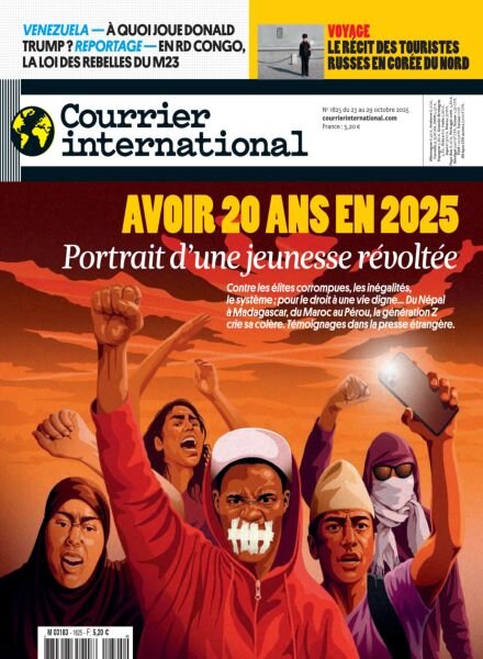 Courrier International – 23 Octobre 2025 Cover