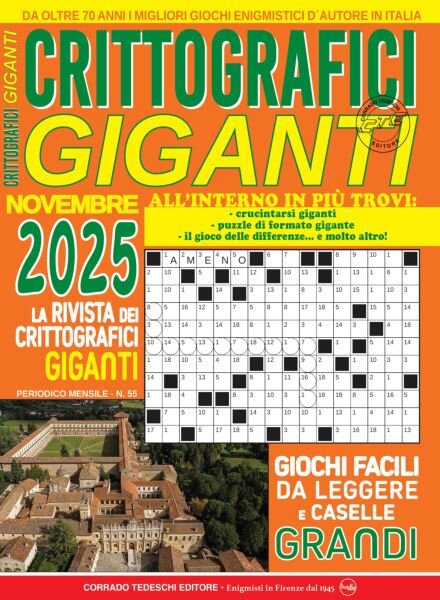 Crittografici Giganti – Novembre 2025 Cover