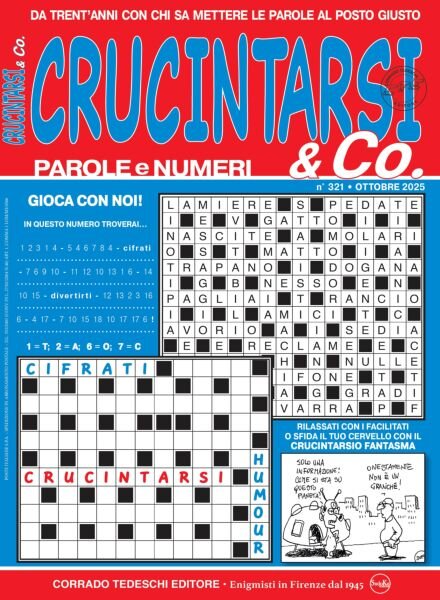 Crucintarsi & Co – Ottobre 2025 Cover