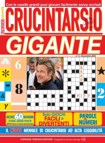 Crucintarsi Giganti – Novembre 2025 Cover