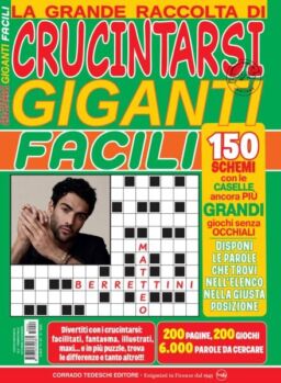 Crucintarsi Giganti – Ottobre-Dicembre 2025