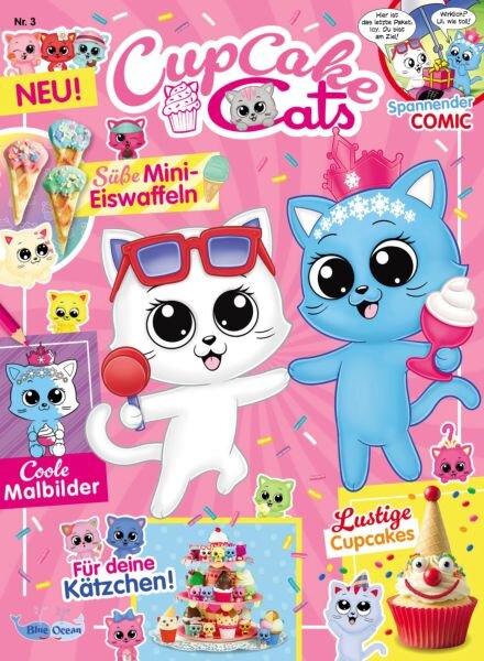 CupCakeCats – Oktober 2025 Cover