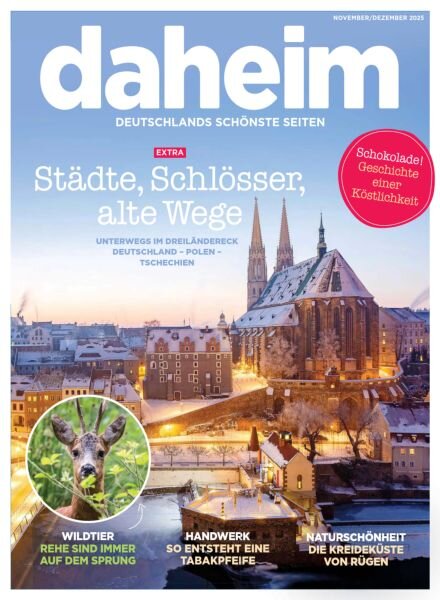 Daheim Magazin – November-Dezember 2025 Cover