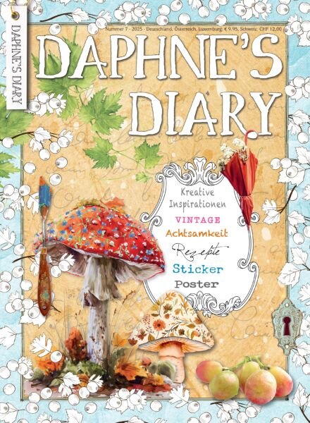 Daphne’s Diary Deutsch – September 2025 Cover