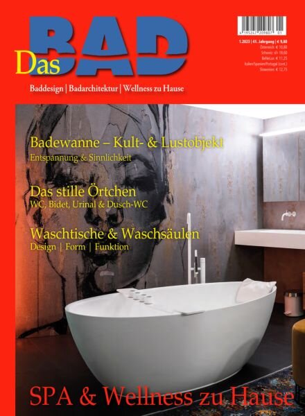 Das Bad Magazin – Nr 1 2023 Cover