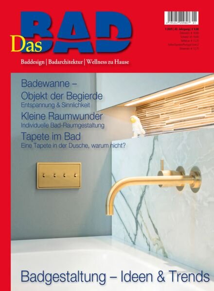 Das Bad Magazin – Nr 1 2025 Cover